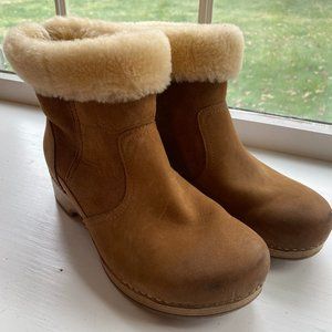 Dansko Bettie Boots - Tan Leather - Size 39